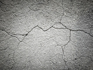Fissures béton matière gris texture background