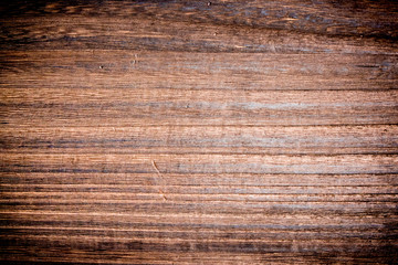 Fototapeta premium Dark & rough wood texture for background. The surface of wood is sooty and mouldy.