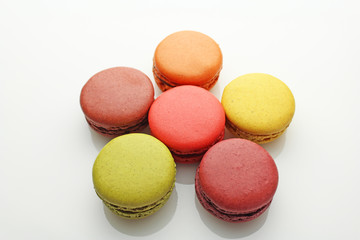 カラフルなマカロン