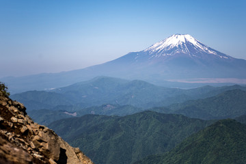 檜洞丸の登山道
