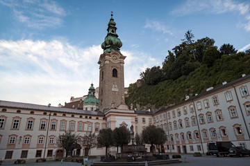 Fototapeta na wymiar St. Peter's Church in Salzburg