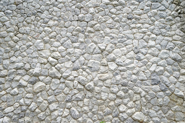 Gray Natural Stone Wall for Background or Texture.                       