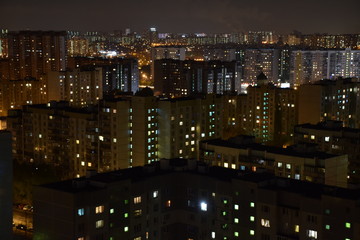 Fototapeta premium night city