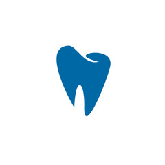 Dental care logo design vector template