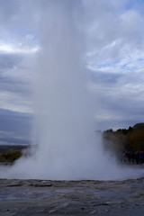 Geysir, Strokkur, geothermal geysers, Iceland