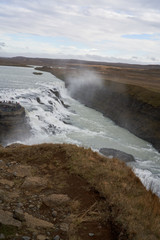   Gullfoss, waterfall Iceland