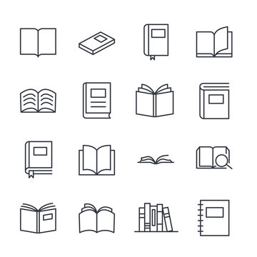 Book set icon template color editable. Book pack symbol vector sign isolated on white background. Simple logo vector illustration for graphic and web design.