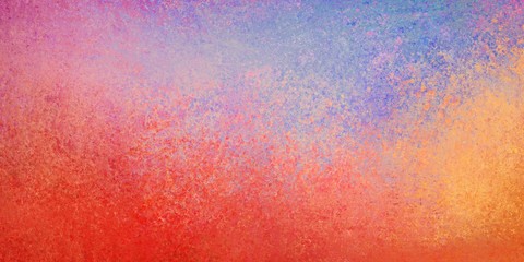 Bright red orange purple pink and blue background, colorful abstract background design with texture and grunge