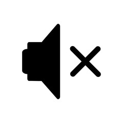  speaker icon vector flat design