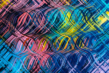 abstract background of wires