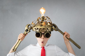 Education, start up and business idea concept