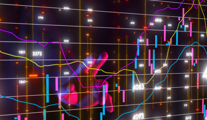 stock Trading digital Investment dashboard