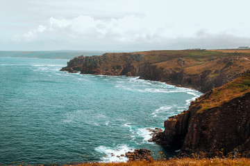 cliff by the ocean