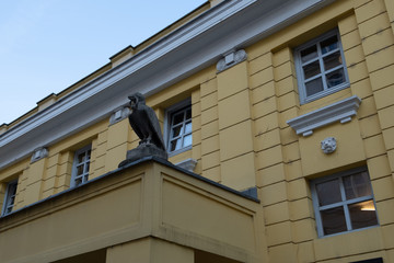 Raven statue, Budapest 2