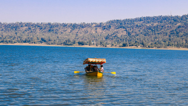 Boating experience at dudhani lake, Silvassa, India