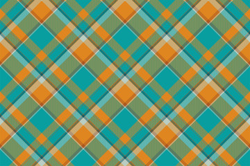 Tartan scotland seamless plaid pattern vector. Retro background fabric. Vintage check color square geometric texture.