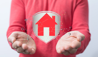 Model of the house and digital iot
