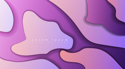 Abstract geometric fluid shape background in eps 10