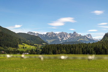 Berge in der Ferne