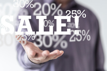 shopping online digital concept in hand