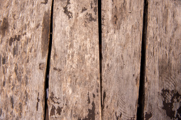 Wooden background. boards, cracked, with peeling paint.