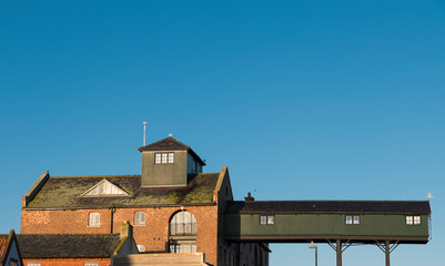 Converted granary warehouse at Wells next the sea, Norfolk, UK