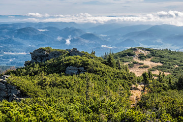 Fototapeta na wymiar View Kralova Hola peak, Slovakia