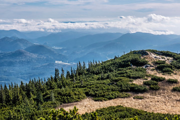 View Kralova Hola peak, Slovakia