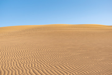 Sand dunes in the desert - Iran