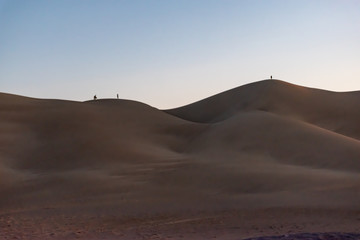Fototapeta na wymiar Sand dune in the desert - Iran