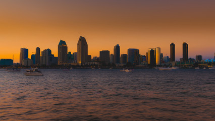 san diego city skyline