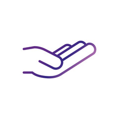 hand receiving gesture charity help donation