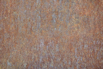 Altes verrostetes Metall - Hintergrund abstrakt rau rostig rostrot