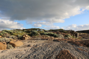 Fototapeta na wymiar Landscape around Cape Leeuwin in Western Australia