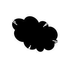 cloud pop art style icon vector illustration design