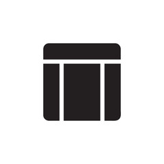 Grid icon vector isolated on background. Trendy sweet symbol. Pixel perfect. illustration EPS 10. - Vector