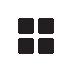 Grid icon vector isolated on background. Trendy sweet symbol. Pixel perfect. illustration EPS 10. - Vector
