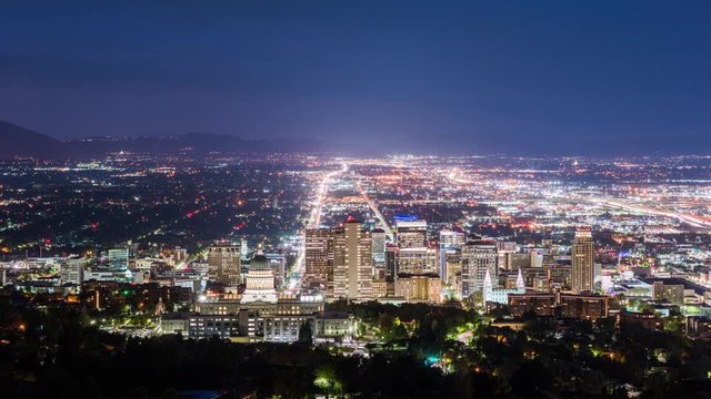 Salt Lake City, Utah, USA Downtown