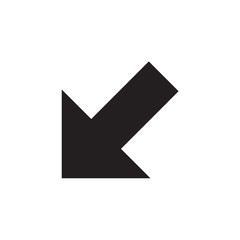 Arrow icon vector isolated on background. Trendy sweet symbol. Pixel perfect. illustration EPS 10. - Vector