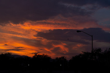 atardecer