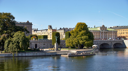 Fototapeta na wymiar vistas de Estocolmo