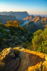 three rondavels and blyde river canyon at sunset, south africa 49