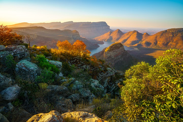 three rondavels and blyde river canyon at sunset, south africa 50