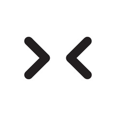 Arrow icon vector isolated on background. Trendy sweet symbol. Pixel perfect. illustration EPS 10. - Vector