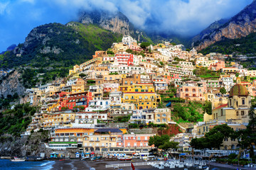 Fototapeta na wymiar Positano village, Amalfi coast, Italy