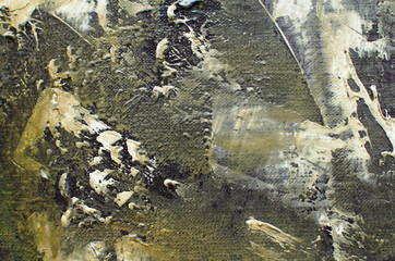 Oil paintings texture in high resolution. Modern art	