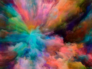 Fotobehang Mix van kleuren Kleurrijke achtergrond