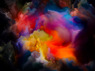 Fototapeta na wymiar Colorful Abstract Smoke
