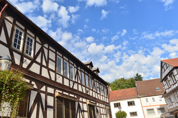 Obraz premium Altstadt Wächtersbach im Main-Kinzig-Kreis