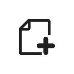 Obraz premium Document icon vector isolated on background. Trendy sweet symbol. Pixel perfect. illustration EPS 10. - Vector